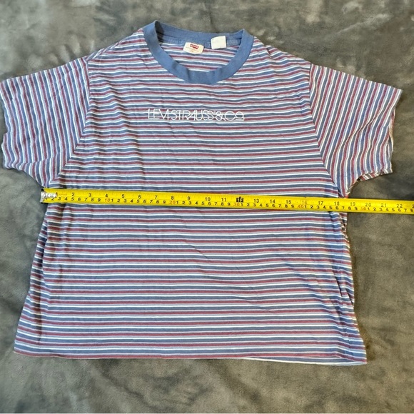 Levi's Women's Striped Tee in Purple and Blue

#1304 - Picture 3 of 6
